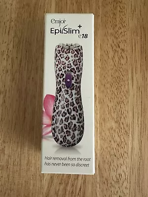 Emjoi EpiSlim ERase 18 Tweezers Epilator - Hair Remover E18 EpiSlim NIB Leopard • $32