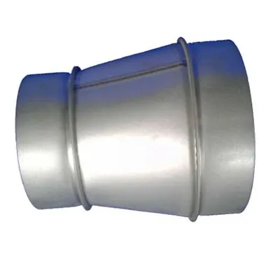 Metal Extraction Fan Ducting Ventilation Pipe Reducer Hydroponics 4  - 12  • £10.50
