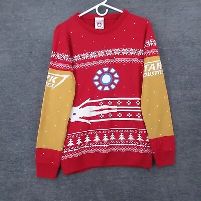 Marvel Sweater Adult XS Iron Man Christmas Pullover Numskull UK Tony Stark • $19.99