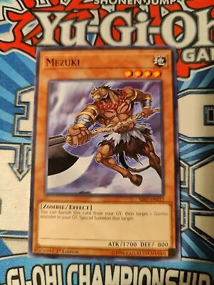 Yugioh MEZUKI SR07 COMMON NM • $3.29