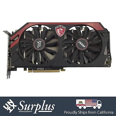 MSI AMD Radeon R9 280X Gaming 3GB GDDR5 PCIe Twin Frozr Graphics Card GPU • $139