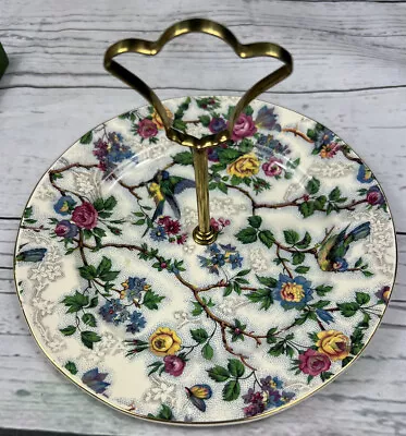 $29.28 • Buy Vintage Royal Tudor Ware Barker Bros England Lorna Doone Chintz Single Tear Cake