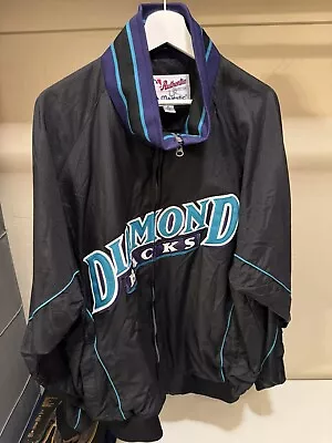 Arizona Diamondbacks Authentic Collection Majestic Dugout Jacket XL MLB Vintage • $39.99