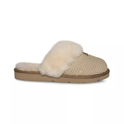 Ugg Cozy Knit Cream Sheepskin Classic Comfort Women's Slippers Size Us 5 New • $144.99