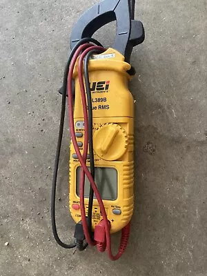 UEi DL389B TRMS Dual Display Clamp Meter - Yellow • $130