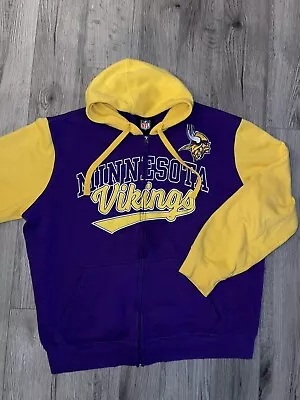 Minnesota Vikings Zipper Up Hoodie Size 2XL • $20