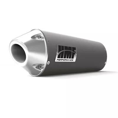 HMF For Honda TRX 450R 2004-2005 Gun Metal/Pol Slip On Exhaust | 019383708786 • $409.95