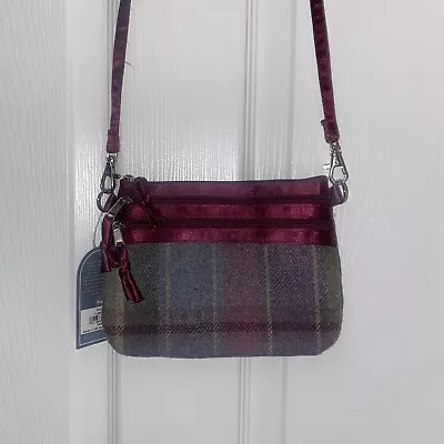 Lovely Tweed Crossbody Bag By 'Earth Squared' BNWT • £24