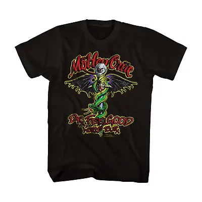 Vintage Motley Crue Dr Feelgood World Tour Men's T-Shirt Rock Band Shirt • $18.04