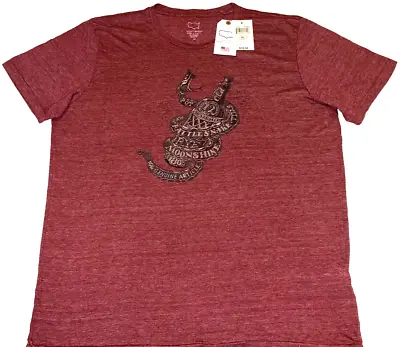 Rare! Vintage Lucky Brand Rattlesnake Moonshine Tri-Blend T-Shirt New! NWT XL • $17.09