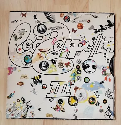 VINTAGE Led Zeppelin III 1970 SD19128 Vinyl Record Classic~W/Spinner Wheel • $14.99