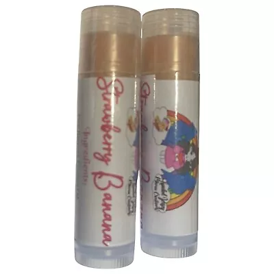 Strawberry & Banana Lip Balm • $7