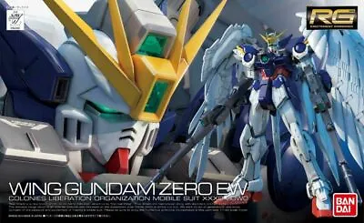 $31 • Buy XXXG-00W0 Wing Gundam Zero EW RG Model Kit Bandai Hobby