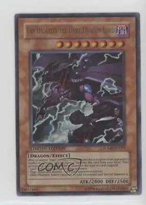 2002 Yu-Gi-Oh! Shonen Jump Magazine Promo Van'Dalgyon The Dark Dragon Lord 0g46 • $5.99