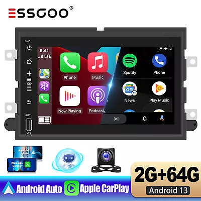 Android 13 2+64G CarPlay Car Radio Stereo GPS IPS Navigation For FORD F150 04-14 • $139.85