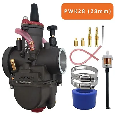 28mm 4-Stroke Carburetor For PWK28 Mikuni Yamaha 2T 4T Engine ATV Quad Scooter • $39.99