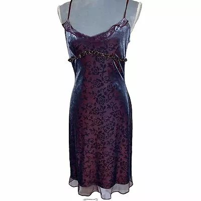 Betsy Johnson Evening Dress Size Large Y2K Dress Color Shifting • $199