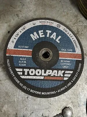 Toolpak  230mm / 9  Thin Metal Cutting Discs • £5