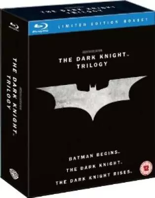 The Dark Knight Trilogy [Blu-ray] [2005] Blu-ray Expertly Refurbished Product • £8.04