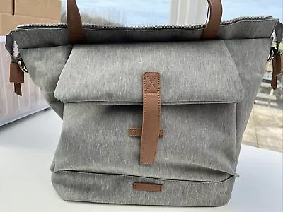 Bababing Tote Backpack Changing Bag - Grey • £14.99