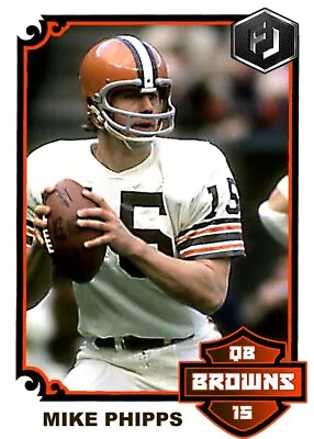 Aceo Mike Phipps Cleveland Browns Custom Hand Made Art Card • $7.95