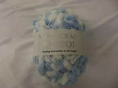 Woolcraft POMPOM Super Soft BABY Double Knitting Wool  Yarn 200g - 05 Blue And  • £9.99