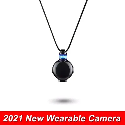 £43.19 • Buy Mini Hidden Spy Camera WIFI Secret Wearable 1080P HD Night Vision DVR Necklace