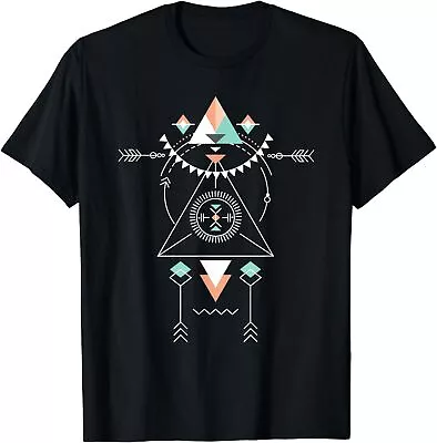 New Limited Aztec Dreamcatcher Sacred Geometry T-Shirt Free Shipping Made In USA • $21.61