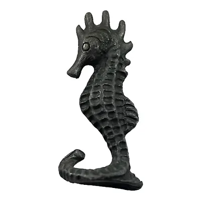 Seahorse 1.5 Inch Vintage Pewter Figurine • $13.59