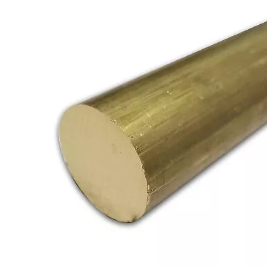 2.250 (2-1/4 Inch) X 6 Inches C360-H02 Brass Round Rod Bar Stock • $67.78