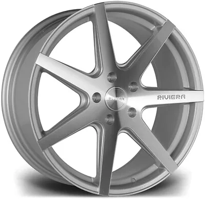 Alloy Wheels 19  Riviera RV177 Silver Polished Face For VW Transporter T5 03-15 • $1400.94