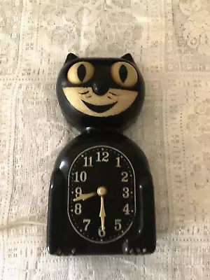 Vintage Kit Cat Klock Clock Full-Size Black Model C2 Original Decals Works • $359.99