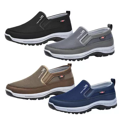 ZtigerZ Breathable Orthopedic Travel Plimsolls CNA Trop Shoes For Mens Slip-on. • £6