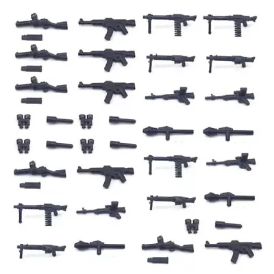 MOC WW2 German Military Weapons Machine Gun Grenade Set Fit Lego Building 41 Pcs • $17.99