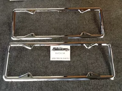 New Pair Of 1920 To 1928 Vintage Style California License Plate Frames ! 22 23 ! • $29.99