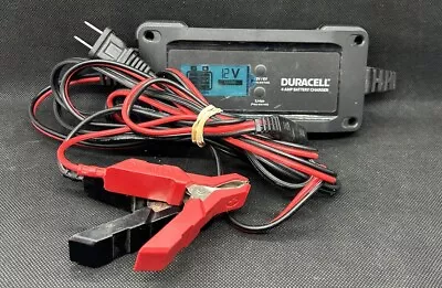 Duracell Battery Charger + Maintainer 4 AMP 12/6 Volt Quick Connect DRMC4A • $49.95