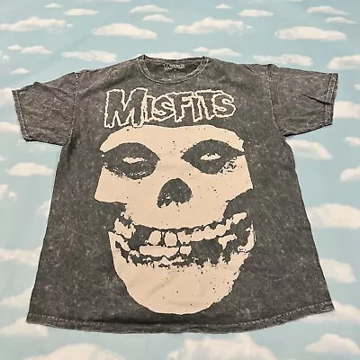 Misfits Fiend Skull Acid Washed With A Vintage Look Shirt Sz XL • $15