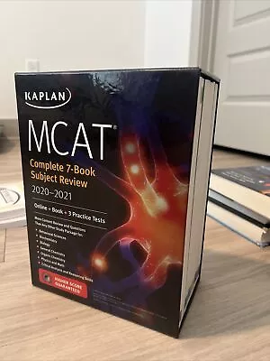 MCAT Complete 7-Book Subject Review 2020-2021: Online + Book + 3 Practice Tests • $64