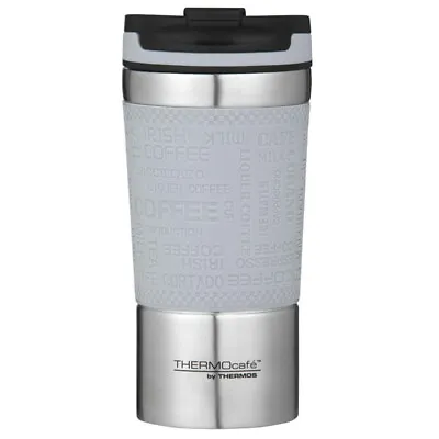 $24.99 • Buy Genuine! THERMOS ThermoCafé 350 Ml Vacuum Insulated Travel Cup Mug Tumbler Grey!