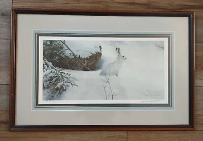 $549.99 • Buy Robert Bateman  White On White -Snowshoe Hare  Signed, 757/950 Framed & Matted