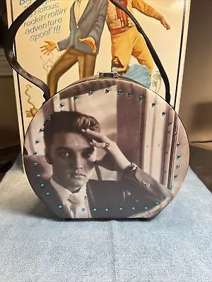 Elvis Presley Memorabilia Cosmetics Bag Makeup Case Purse  • $40