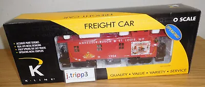 K-line K616-5601 Anheuser-busch 150 Anniversary Wood-sided Caboose Train O Scale • $89.95