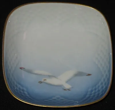 Antique Bing And Grondahl Copenhagen Porcelain Dish Bowl Tray Seagull Flies #333 • $48.50