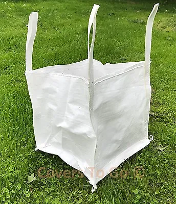 £5.99 • Buy Heavy Duty Garden Waste Bags Sacks Grass Rubble Dumpy 50cm X 50cm X 50cm