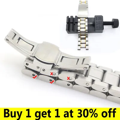 Watch Link Remover Tool Band Slit Strap Bracelet Pin Adjuster Repair Tools+4 Pin • £2.87