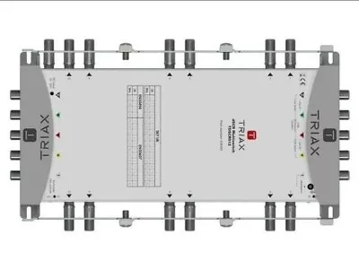 TRIAX DSCR 12 Way Sky Q™ 5 In 12 Out Multiswitch • £395