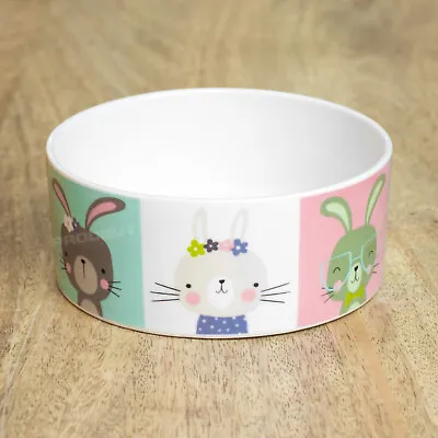 Mason Cash Ceramic Rabbit Food Water Bowl 0.35L Cute Bunny Treat Feeding Dish • £9.99