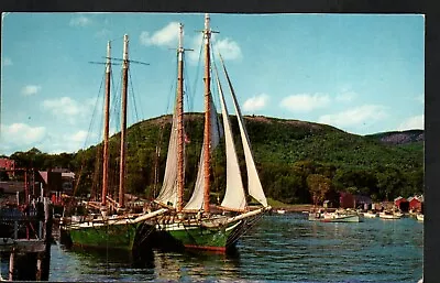 Postcard Sail Boats Sailing Ships Boat Harbor Moored Sailboats Sails • $5.88