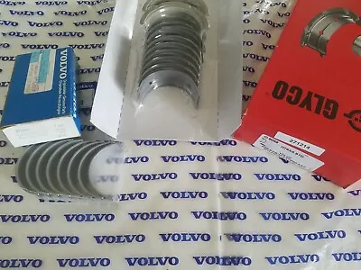 Volvo B20F B21B23 Main & Rod Bearing Set (STD) Penta AQ130D AQ120 AQ140 AQ145 • $189.95