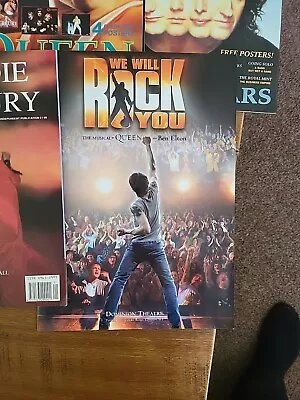 Queen - Selection Of Vintage Magazines And We Will Rock You  (Freddie Mercury) • £15